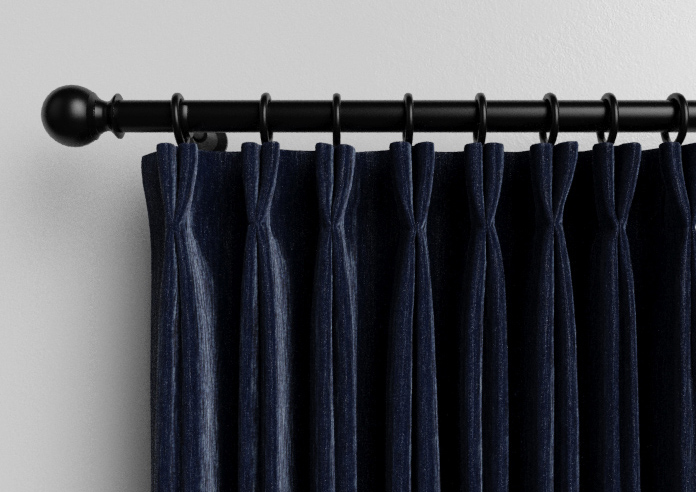 Kent, Navy - Made to Measure Curtains - Image 10
